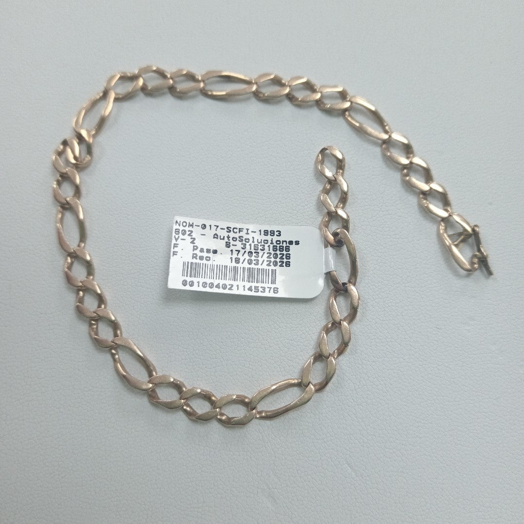 PULSERA ORO 14 K 12,90 GRMS (SEMINUEVO)