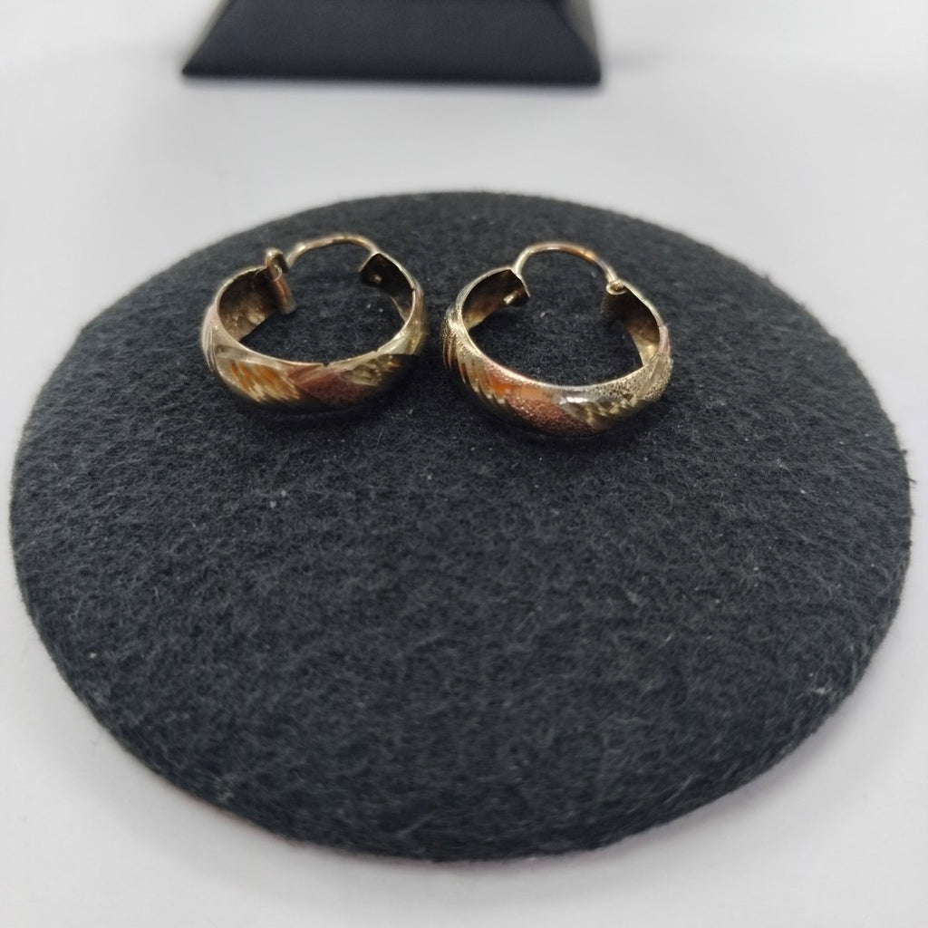 ARRACADAS PAR ORO 8 K 2.3 GRMS (SEMINUEVO)