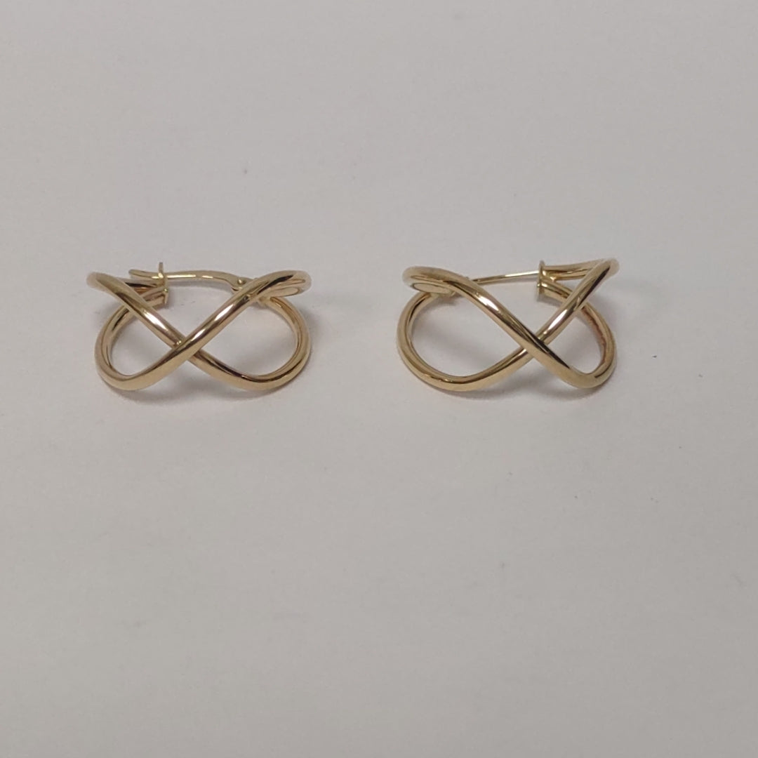ARETES PAR ORO 14 K 2 GRMS (SEMINUEVO)