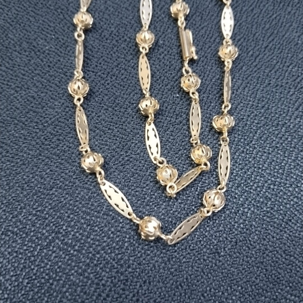 GARGANTILLA ORO 14 K 16.8 GRMS (SEMINUEVO)