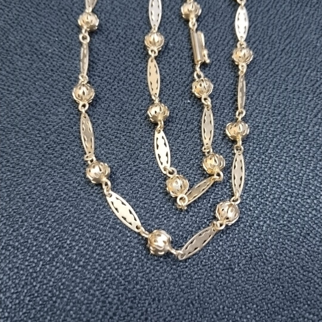 GARGANTILLA ORO 14 K 16.8 GRMS (SEMINUEVO)
