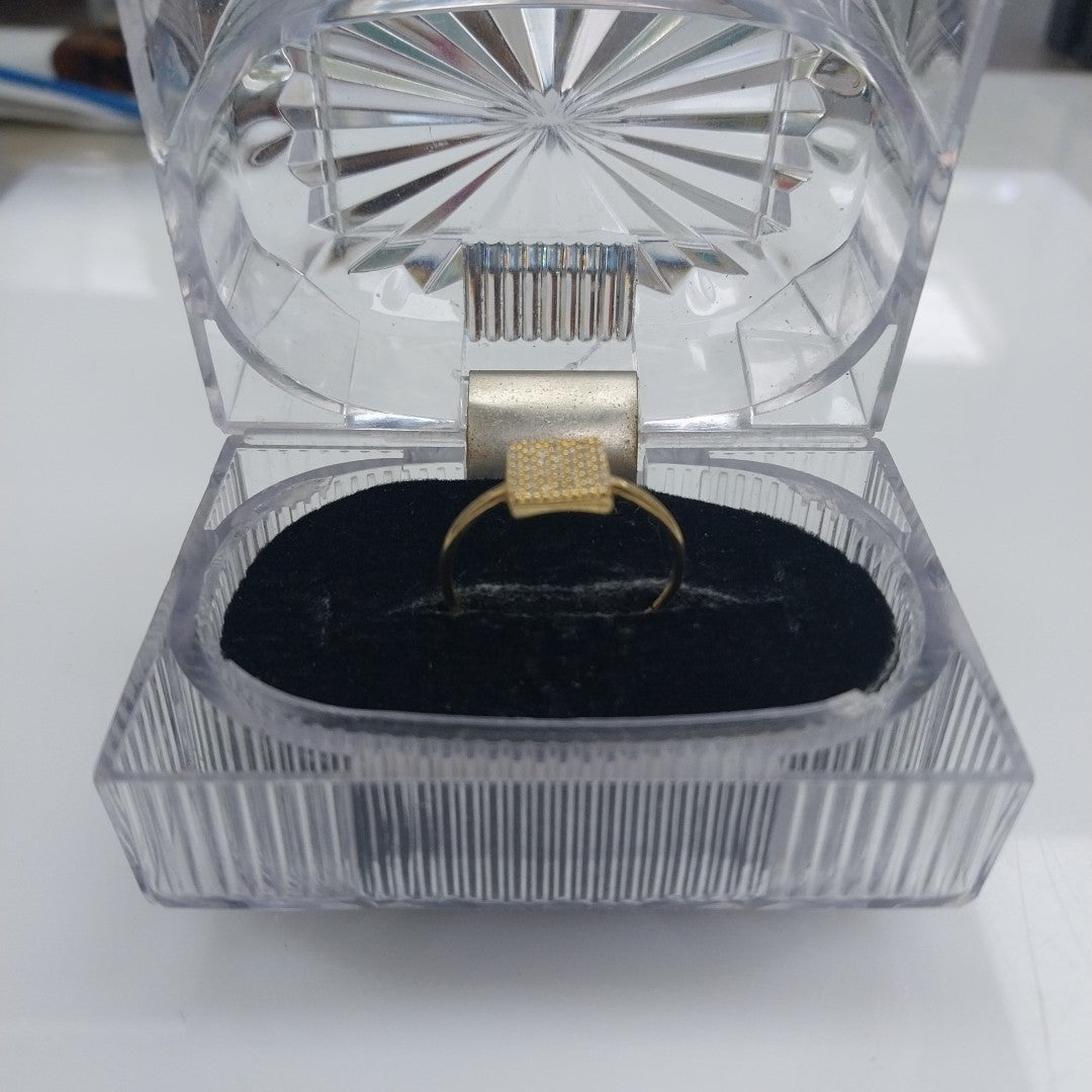 ANILLO ORO 14 K 1.5 GRMS (SEMINUEVO)