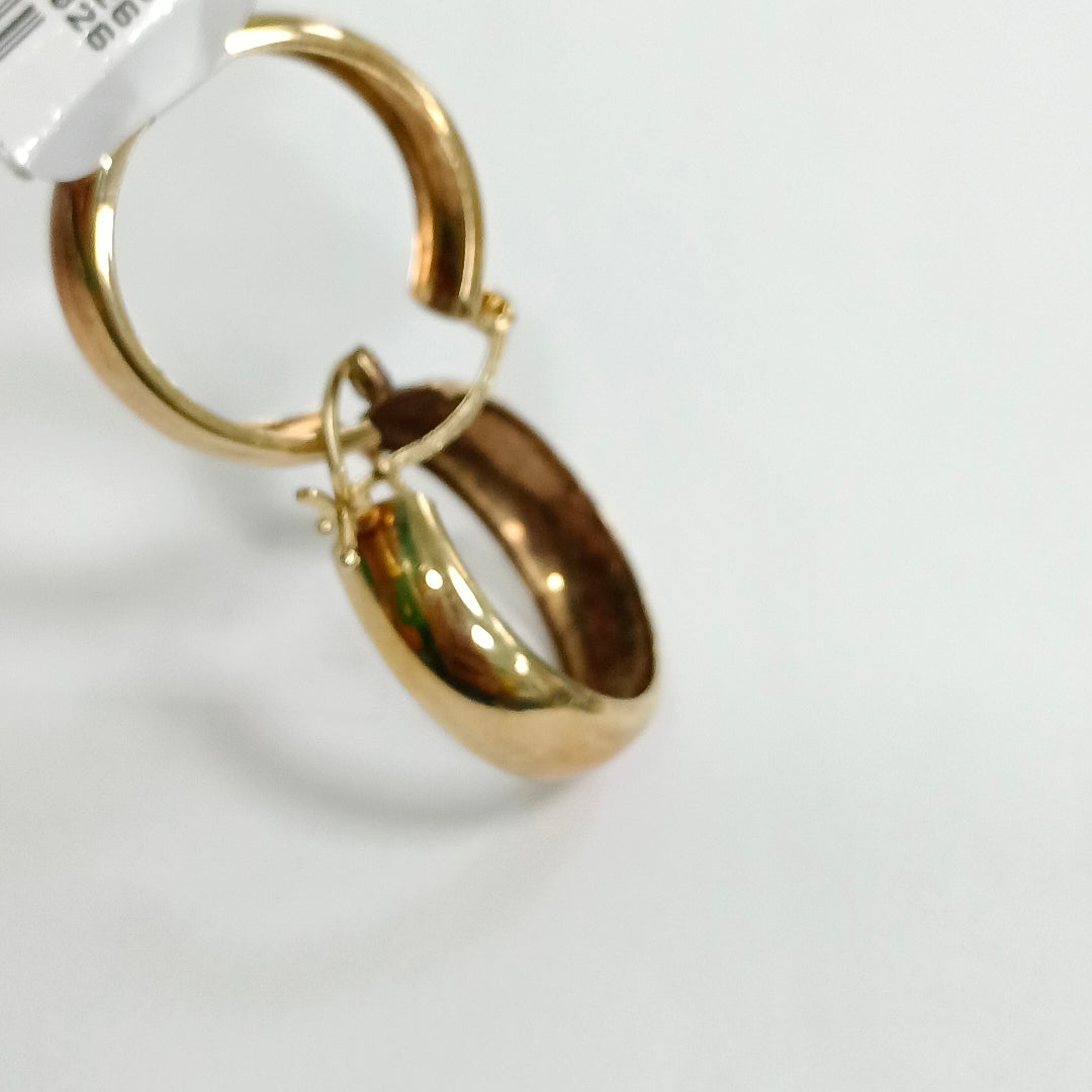 ARRACADAS PAR ORO 10 K 2.7 GRMS (SEMINUEVO)