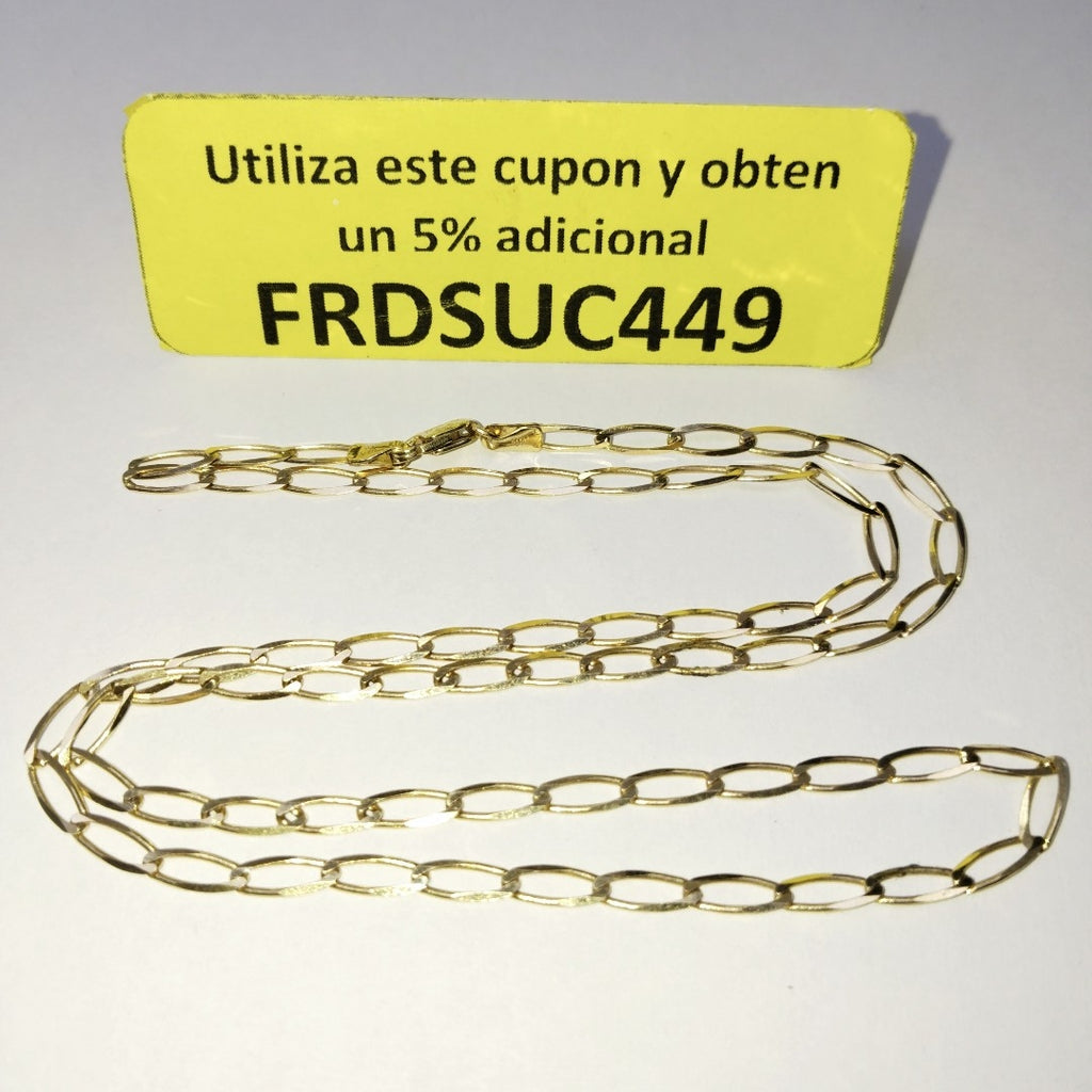 CADENA ORO 14 K 6.9 GRMS (SEMINUEVO)