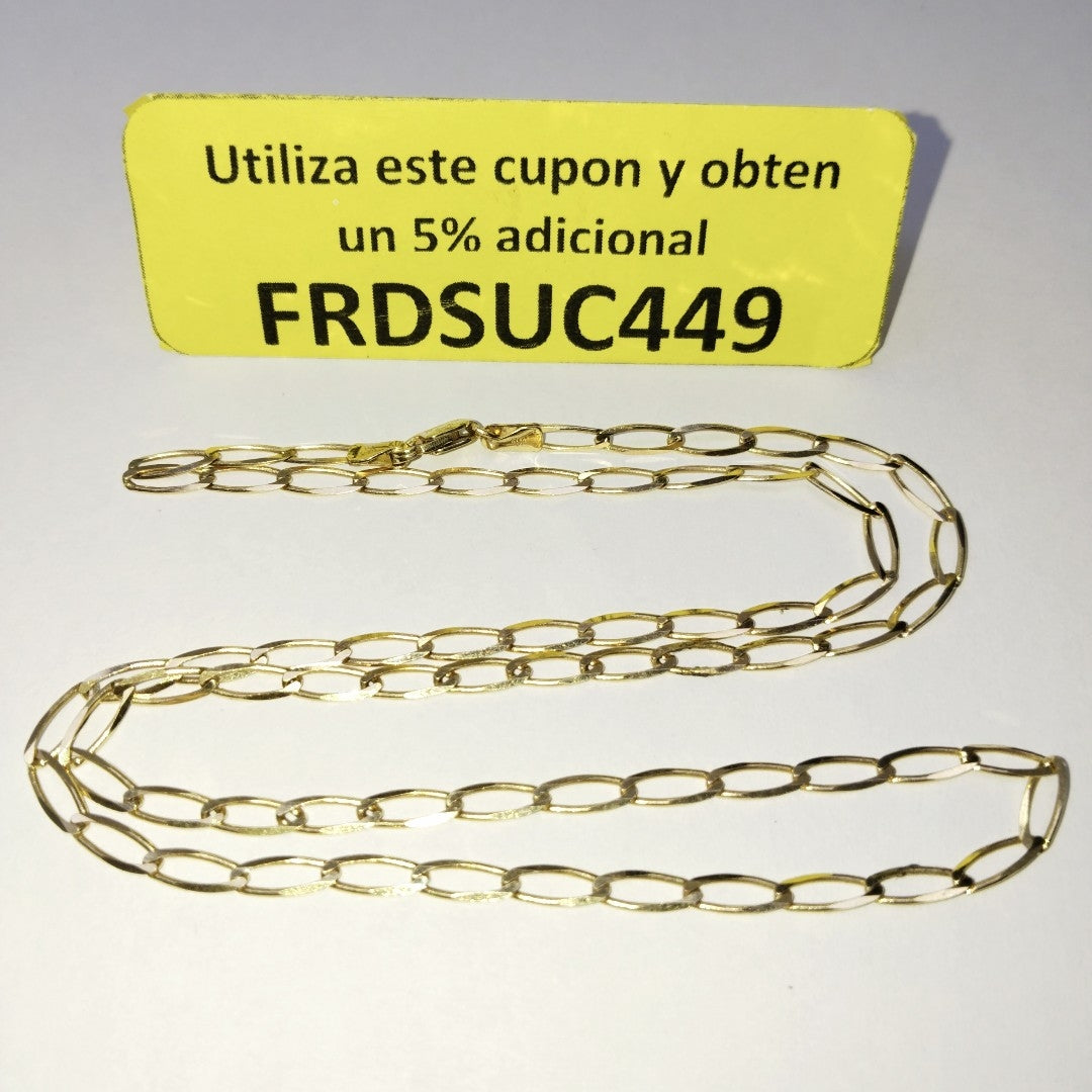 CADENA ORO 14 K 6.9 GRMS (SEMINUEVO)