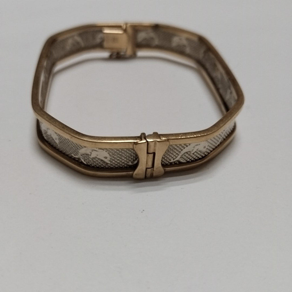 PULSERA RIGIDA ORO 14 K 10.3 GRMS (SEMINUEVO)