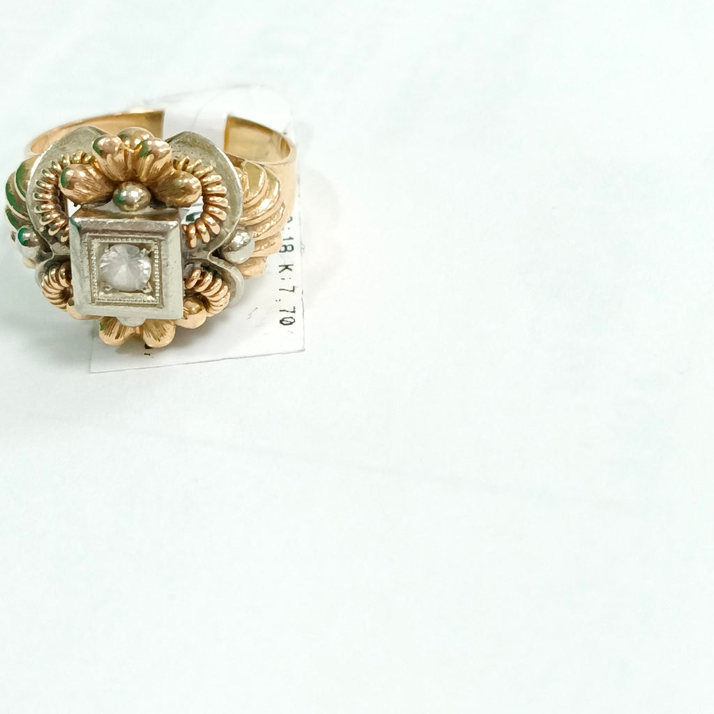ANILLO ORO 18 K 7,70 GRMS (SEMINUEVO)