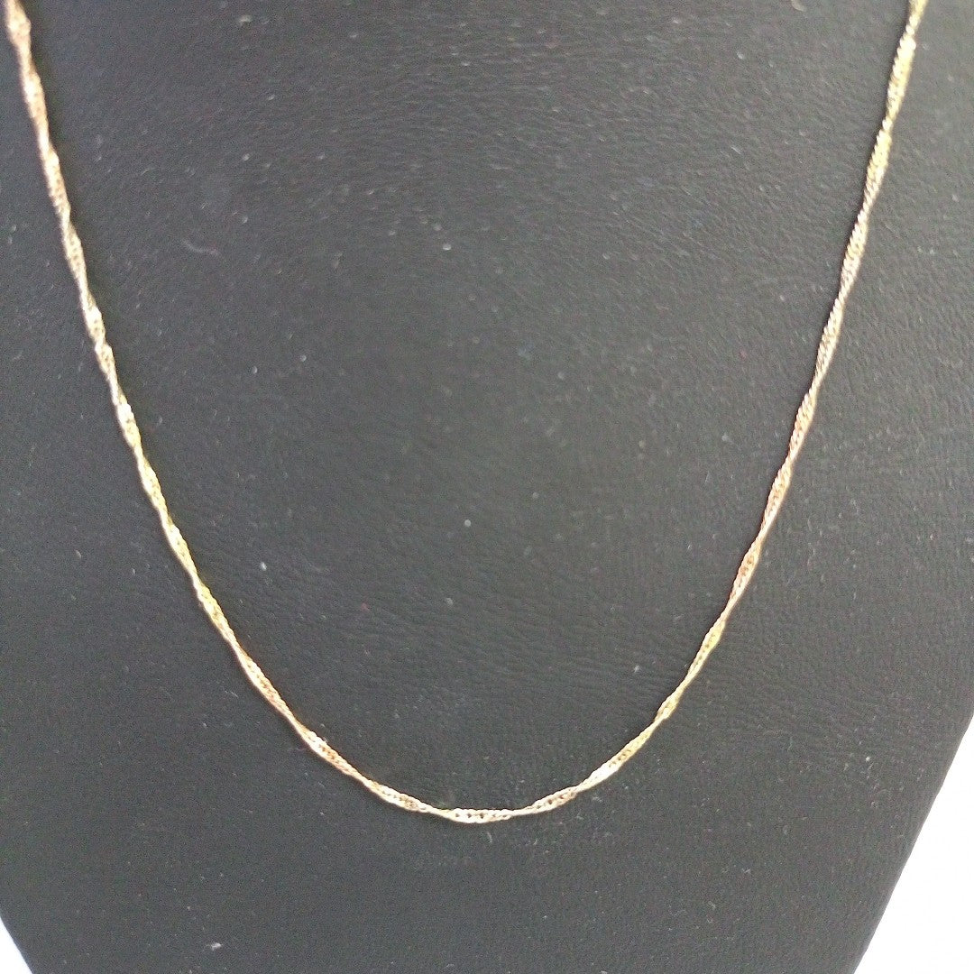 CADENA ORO COMBINADO 14 K 1,90 GRMS (SEMINUEVO)