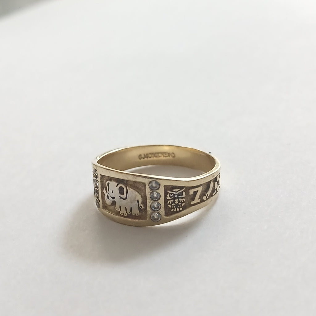 ANILLO ORO 14 K 3.1 GRMS (SEMINUEVO)