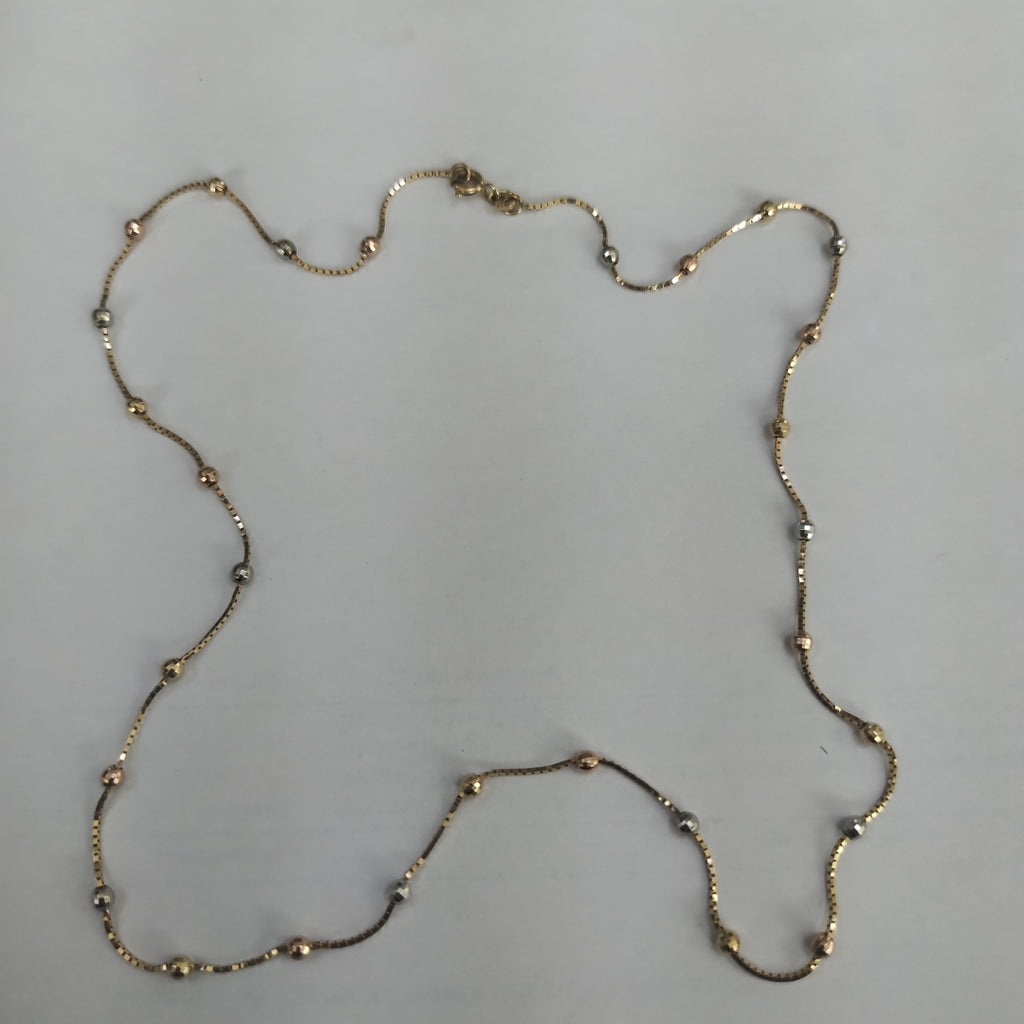 CADENA ORO 14 K 3.9 GRMS (SEMINUEVO)