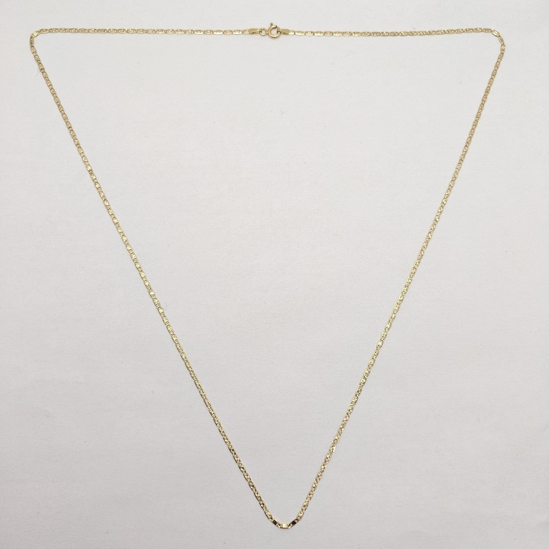 CADENA ORO, ORO COMBINADO 14 K 3.4 GRMS (SEMINUEVO)