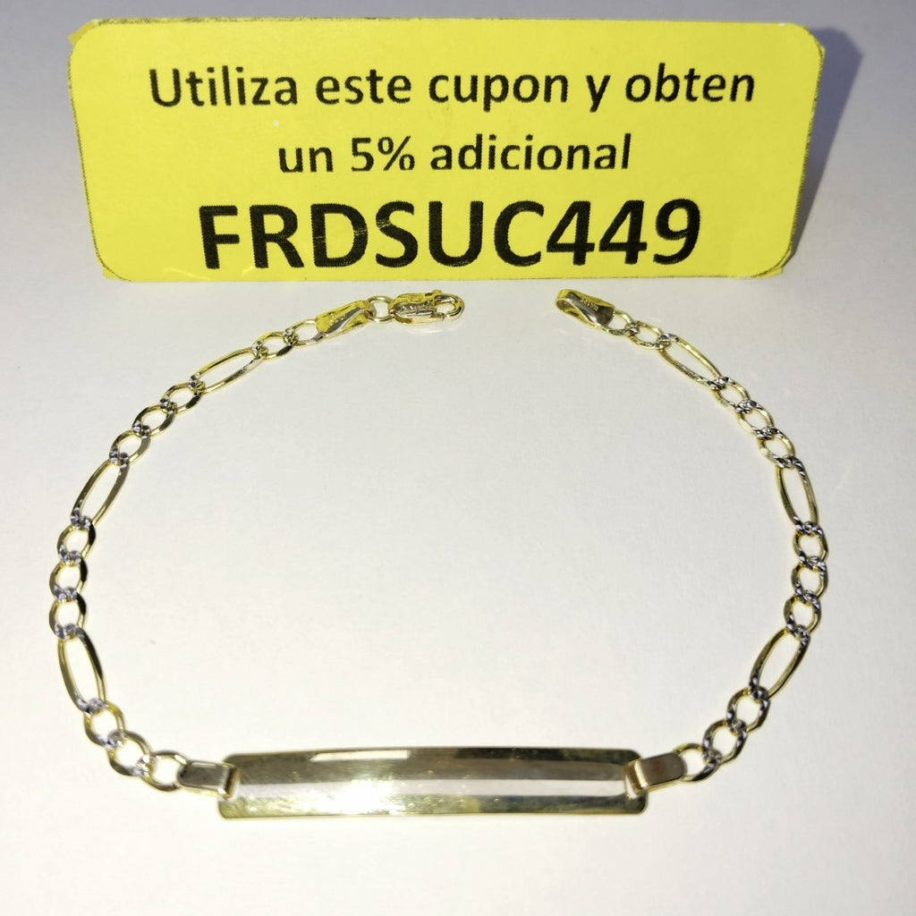 ESCLAVA ORO 10 K 3.5 GRMS (SEMINUEVO)