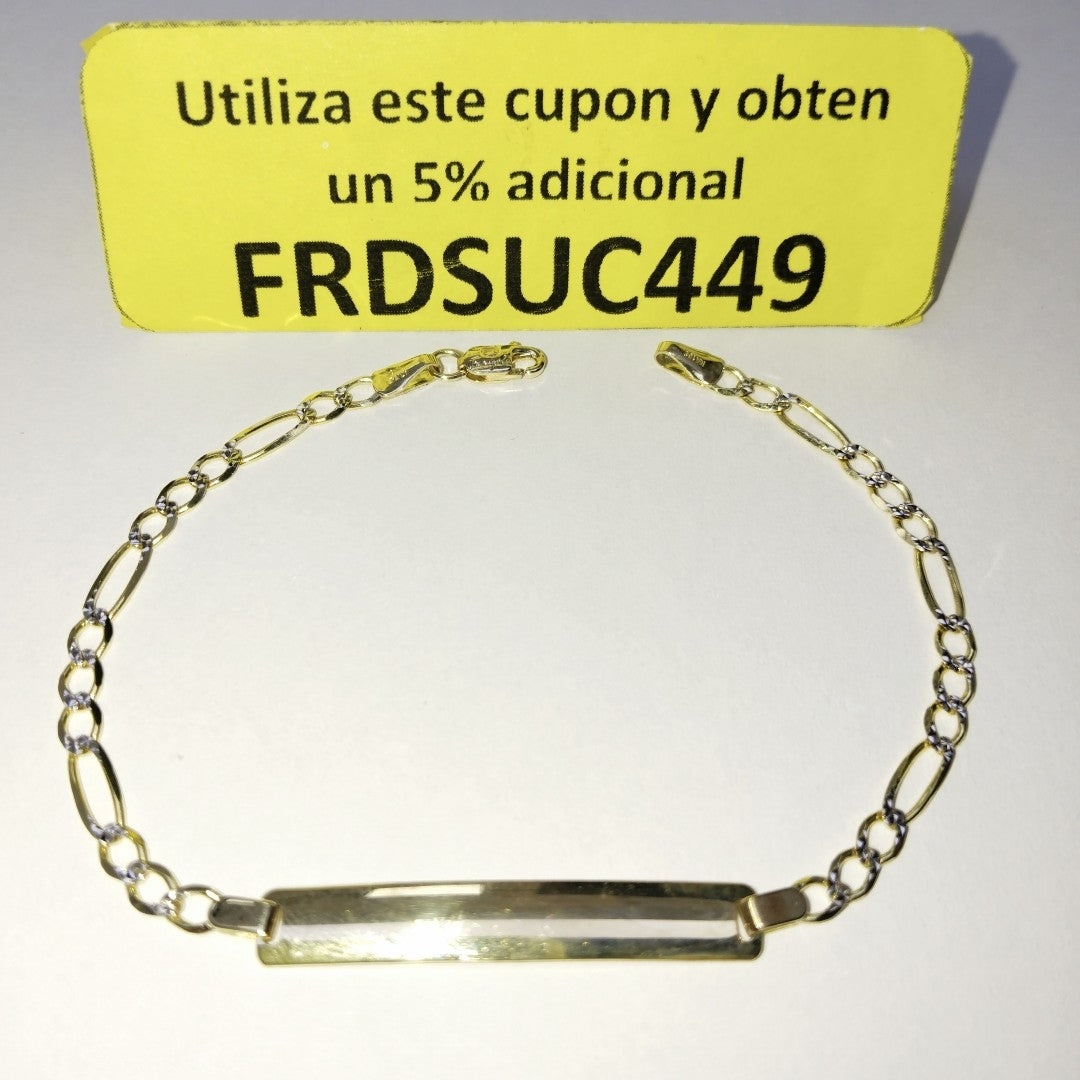 ESCLAVA ORO 10 K 3.5 GRMS (SEMINUEVO)