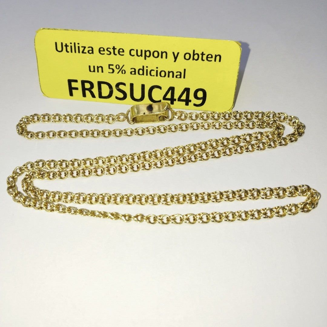 CADENA ORO 14 K 20.2 GRMS (SEMINUEVO)