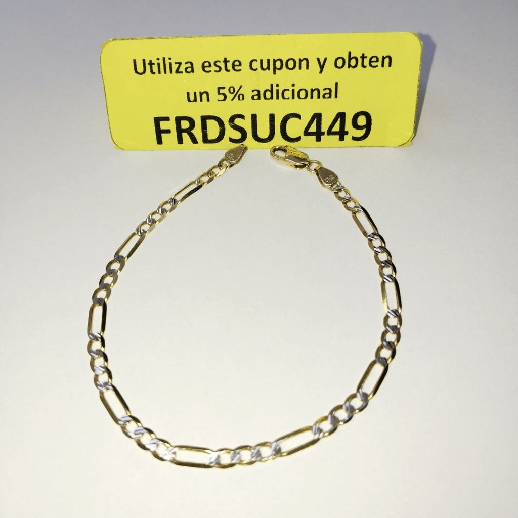 PULSERA ORO 14 K 4.1 GRMS (SEMINUEVO)