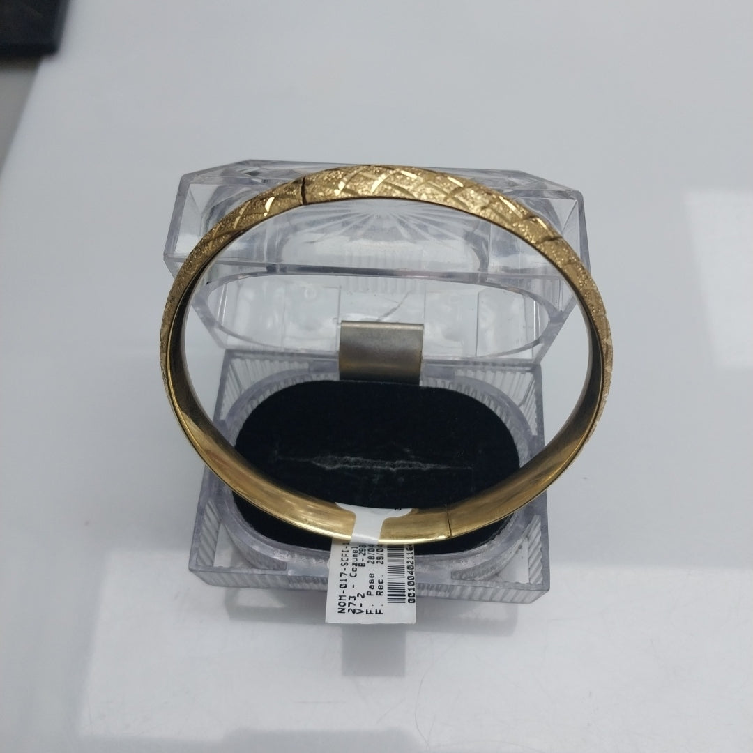 PULSERA RIGIDA ORO 10 K 12 GRMS (SEMINUEVO)