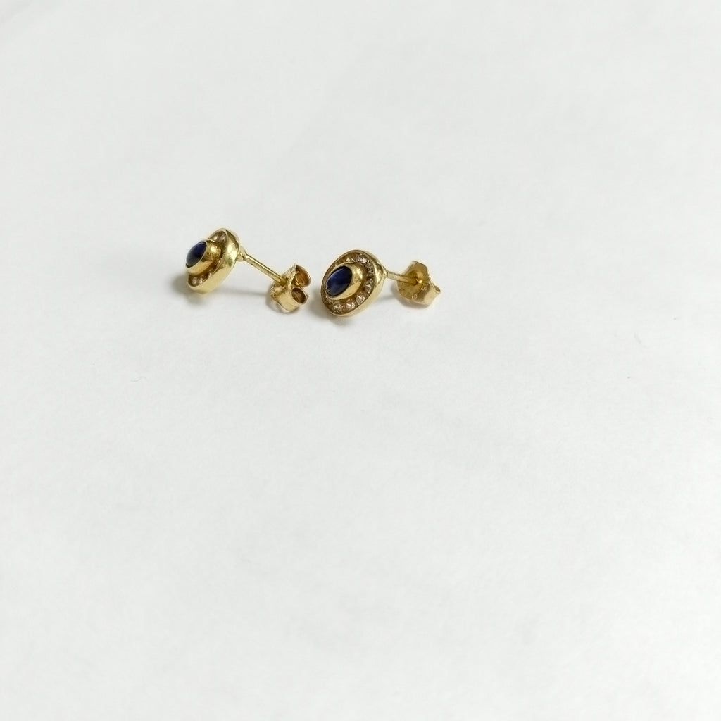 BROQUELES PAR ORO 14 K 2,30 GRMS (SEMINUEVO)