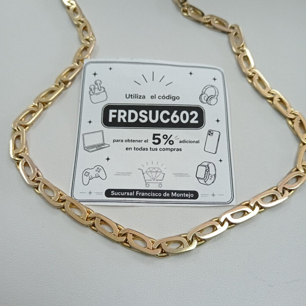 CADENA ORO 14 K 77.3 GRMS (SEMINUEVO)