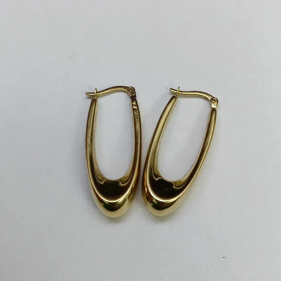 ARRACADAS PAR ORO 10 K 2.6 GRMS (SEMINUEVO)
