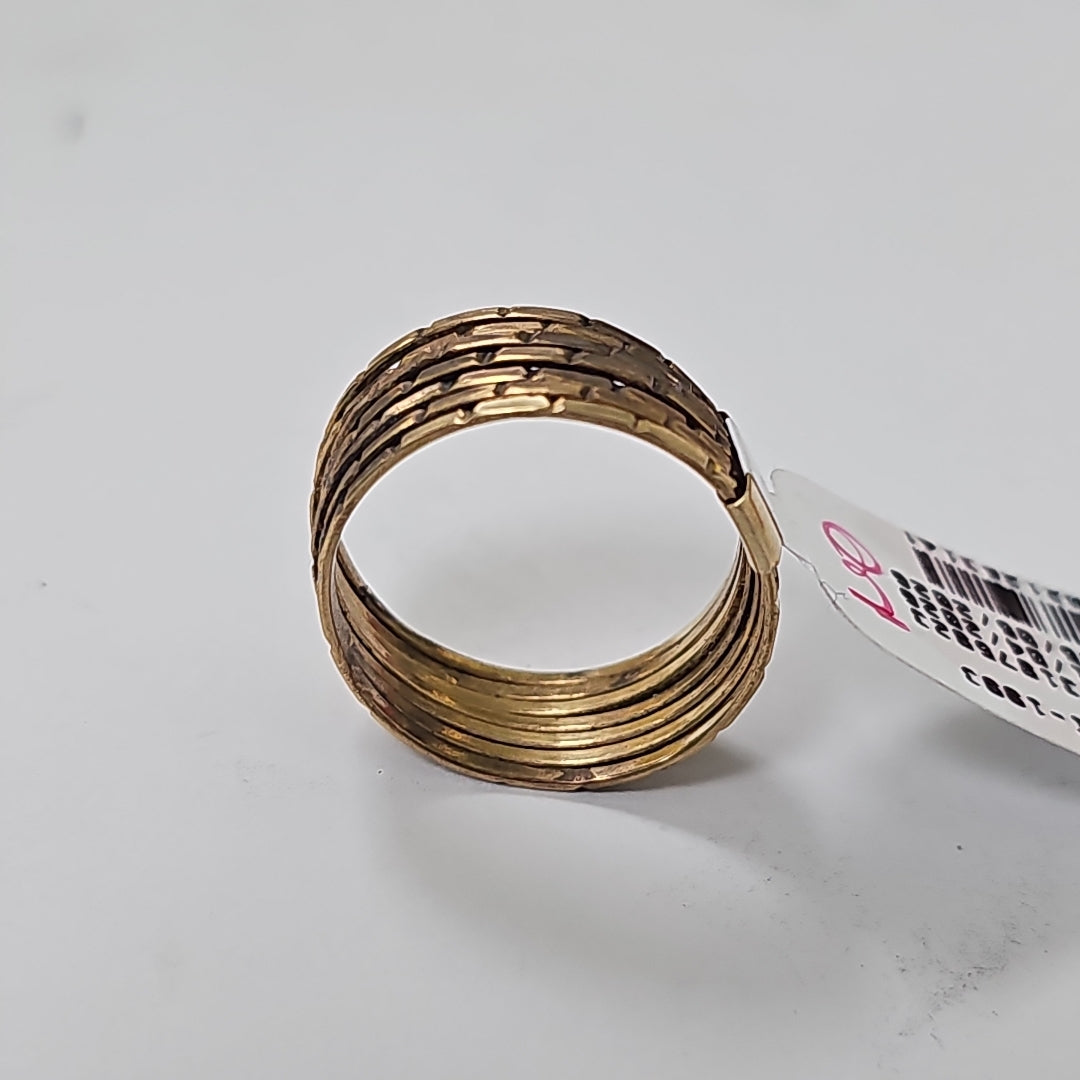 SEMANARIO DE ARGOLLAS ORO 14 K 3,20 GRMS (SEMINUEVO)