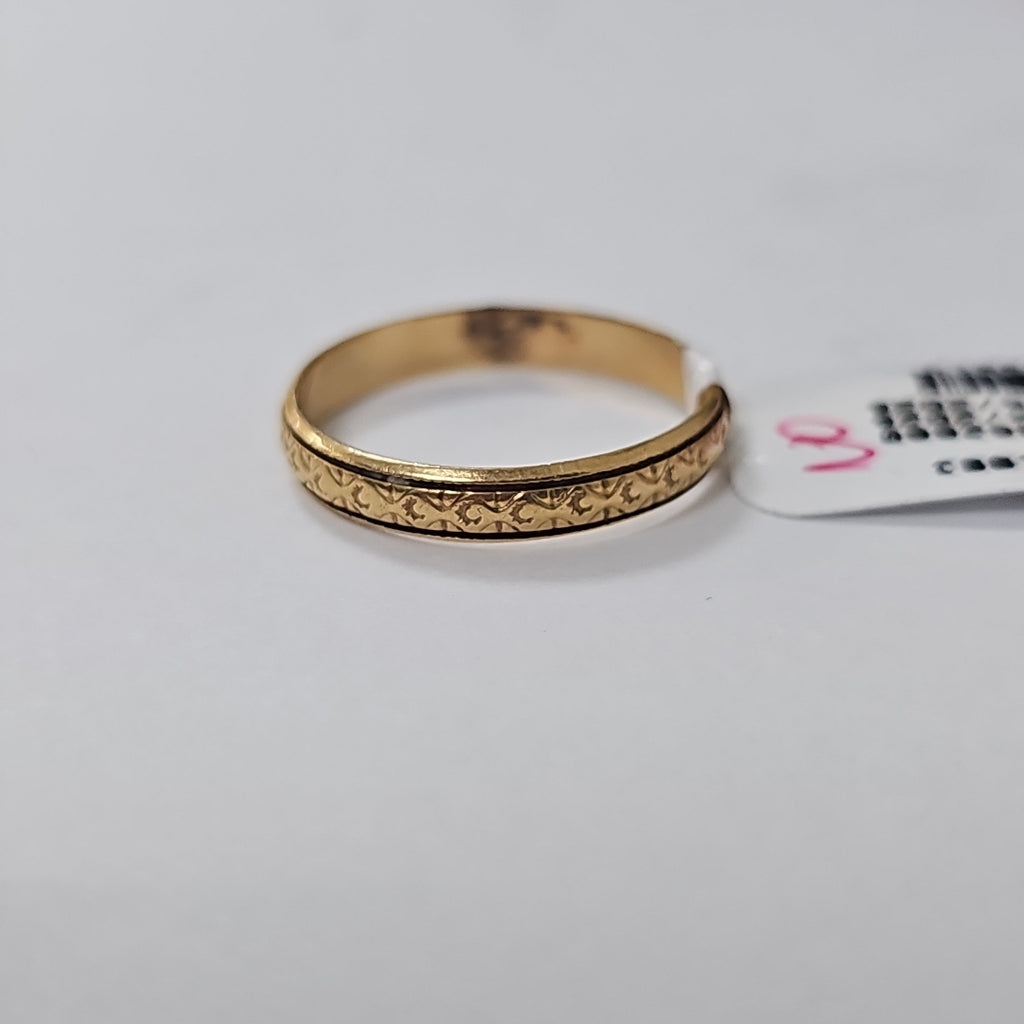 ARGOLLA ORO 18 K 2.3 GRMS (SEMINUEVO)
