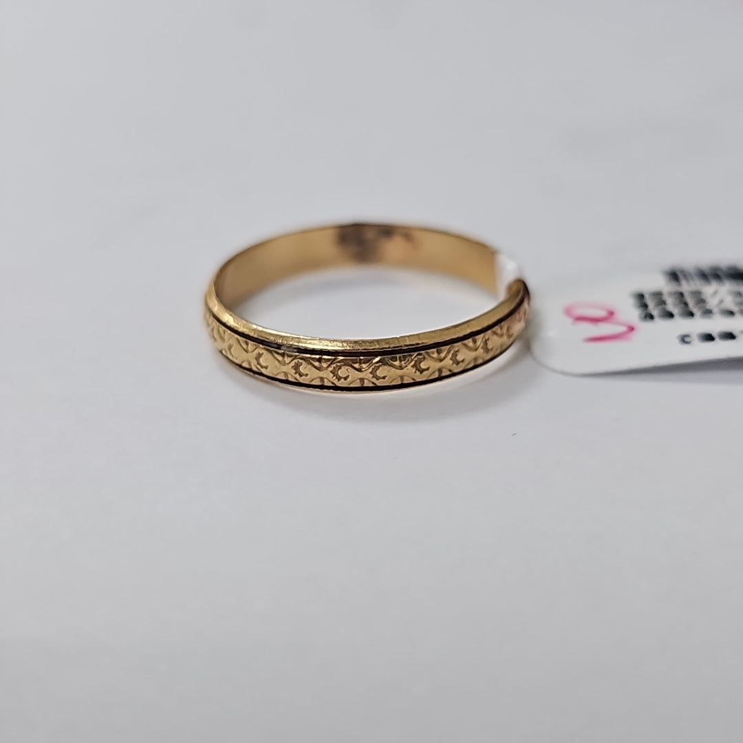 ARGOLLA ORO 18 K 2.3 GRMS (SEMINUEVO)