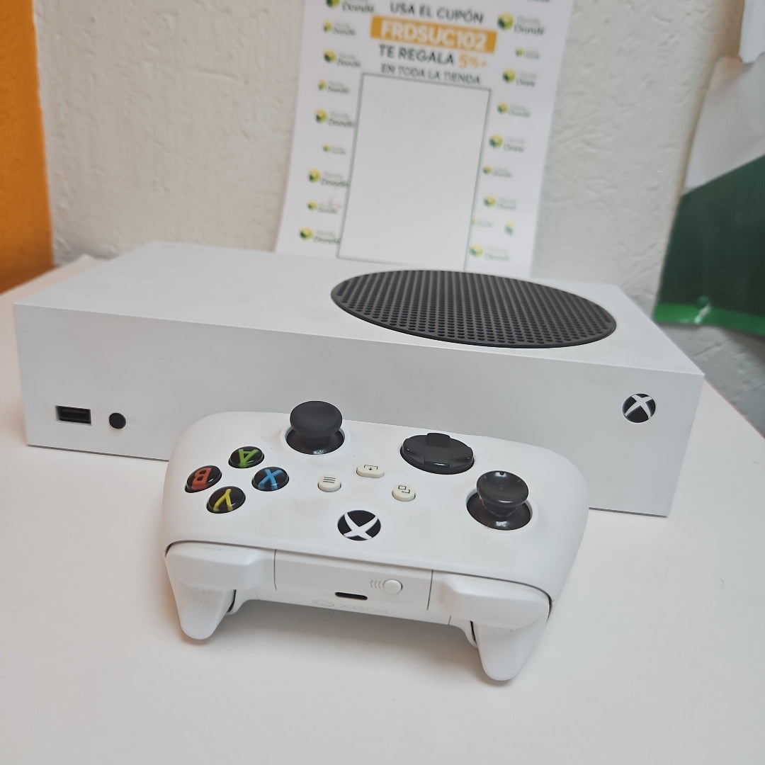CONSOLA DE VIDEOJUEGO MICROSOFT XBOX SERIES S 512 GB SSD (SEMINUEVO)