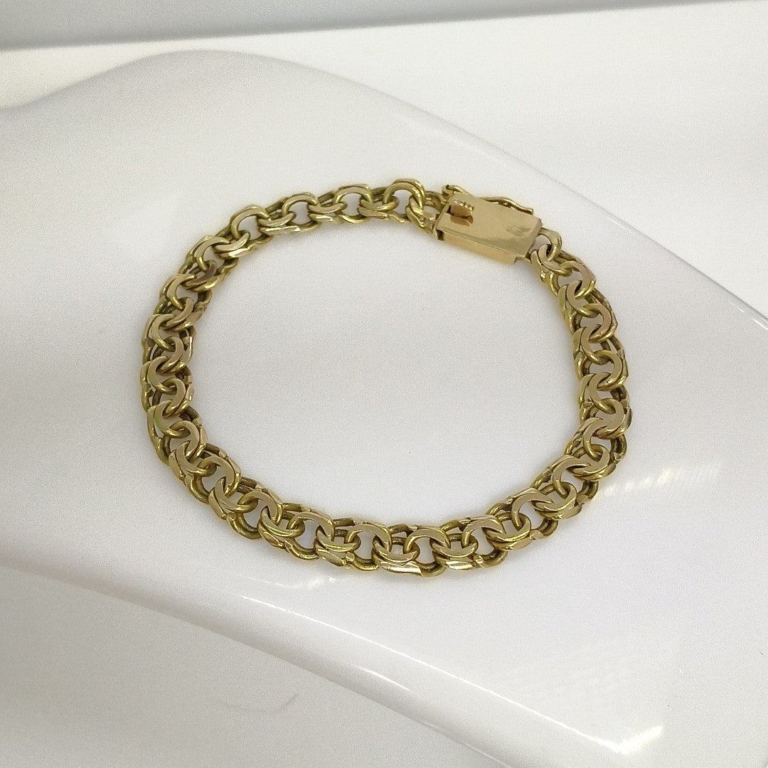 PULSERA ORO 14 K 15.9 GRMS (SEMINUEVO)