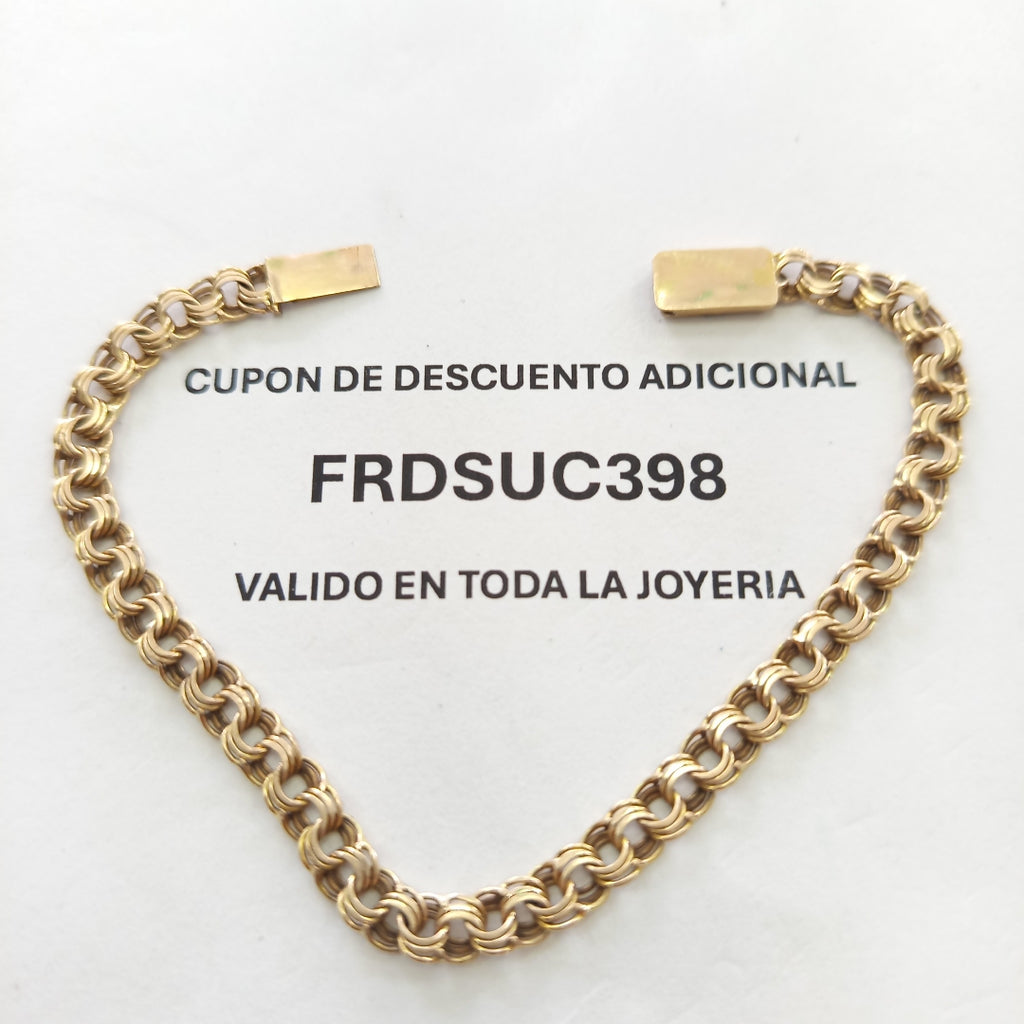 PULSERA ORO 10 K 5.8 GRMS (SEMINUEVO)