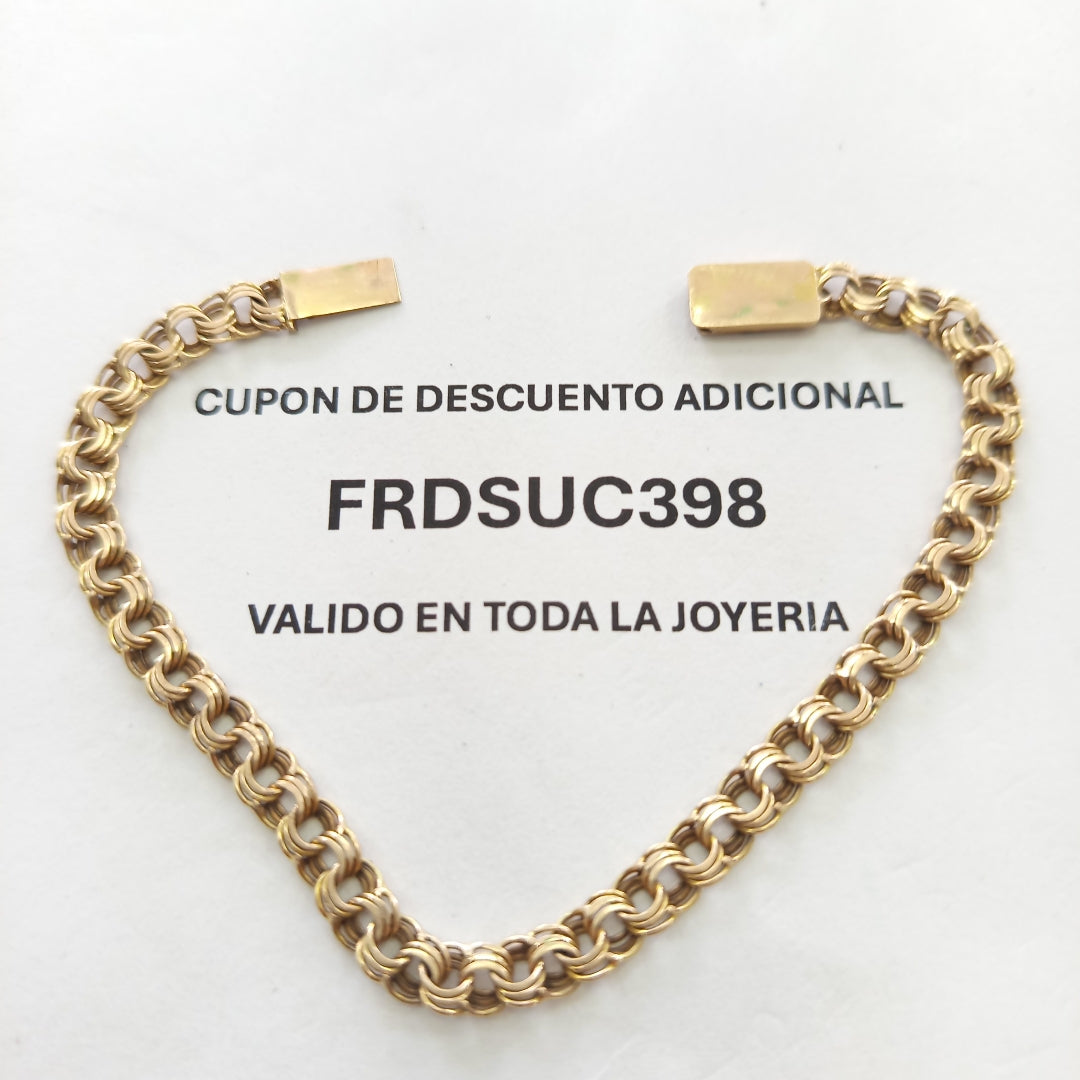 PULSERA ORO 10 K 5.8 GRMS (SEMINUEVO)