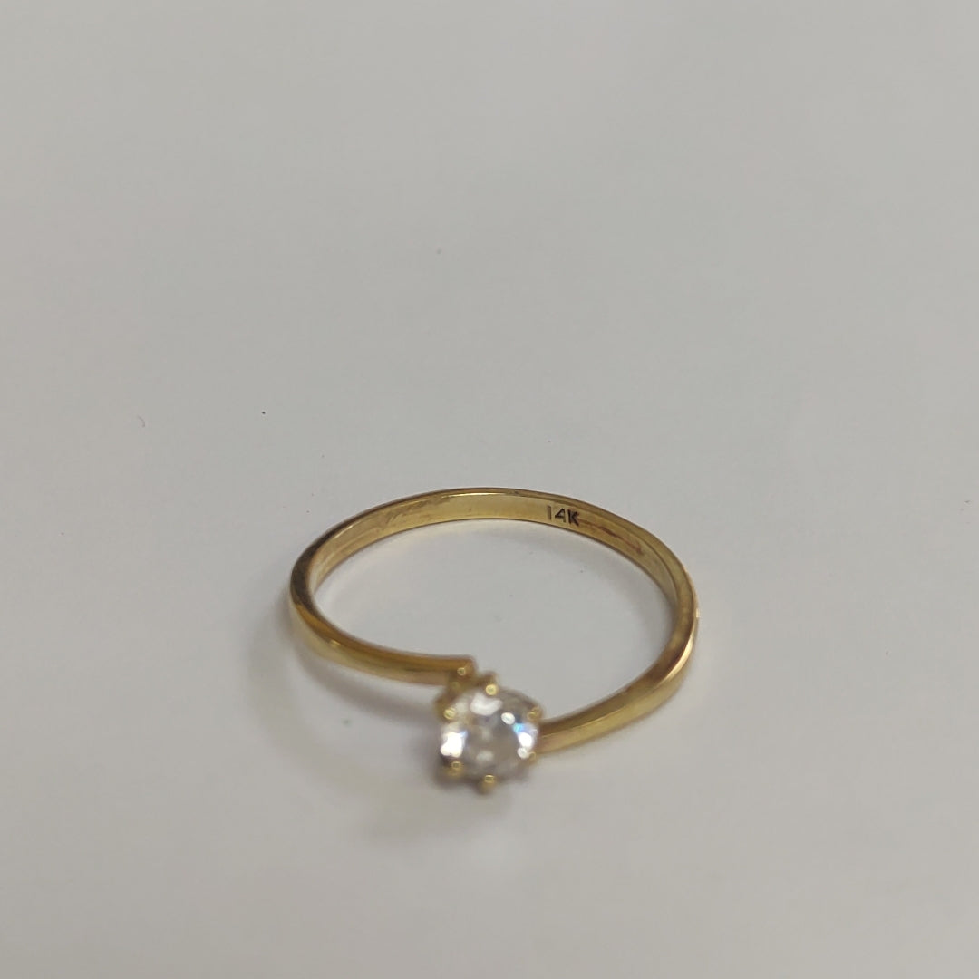 ANILLITO ORO 14 K 1.8 GRMS (SEMINUEVO)