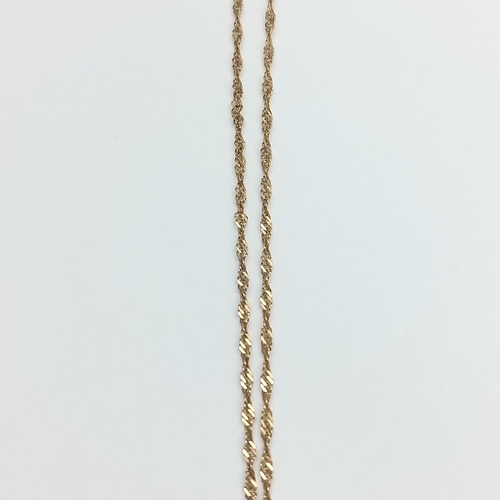 CADENA, DIJE ORO 8 K 2 GRMS (SEMINUEVO)