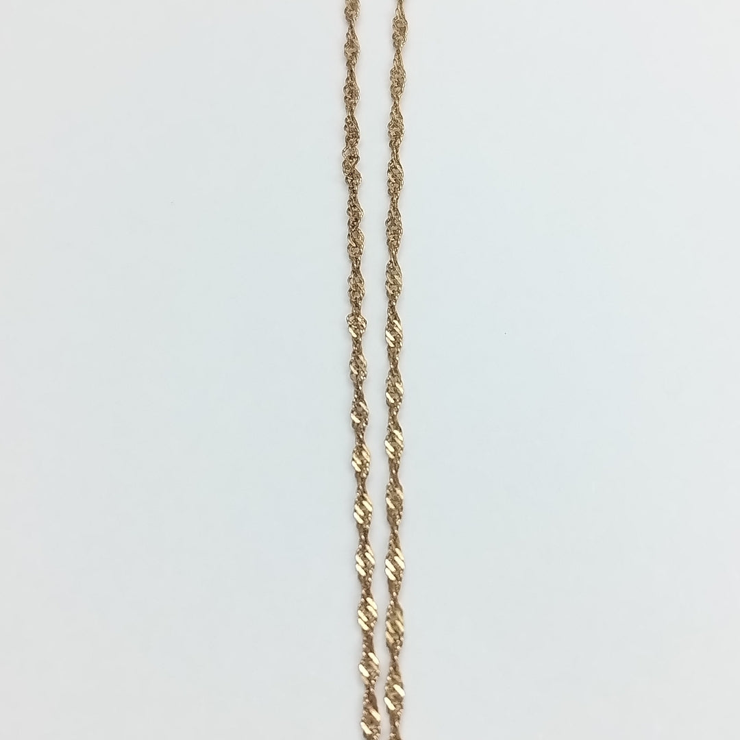 CADENA, DIJE ORO 8 K 2 GRMS (SEMINUEVO)