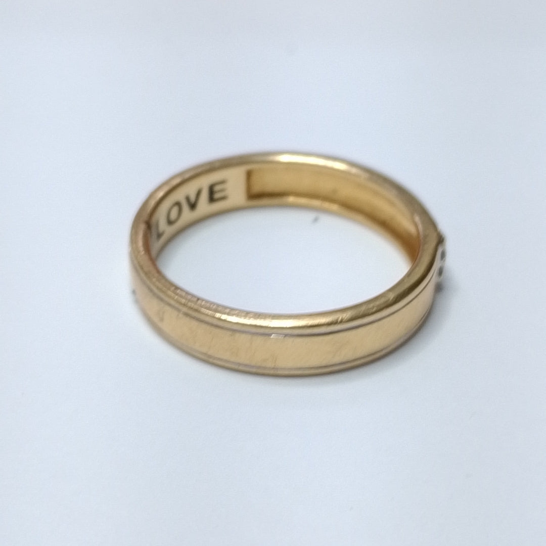 ARGOLLA ORO 18 K 5,80 GRMS (SEMINUEVO)
