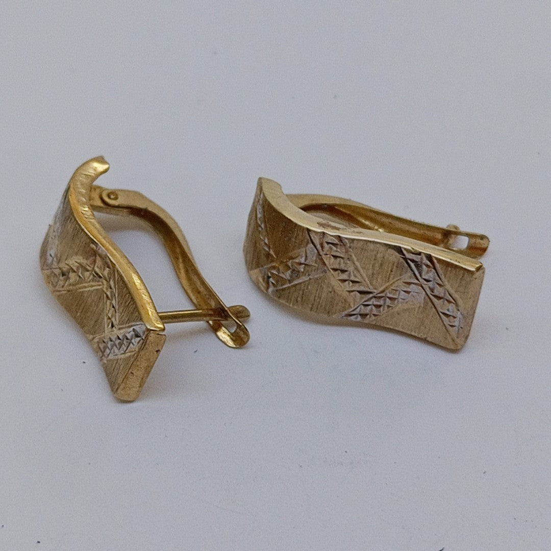 ARETES PAR ORO 10 K 1.7 GRMS (SEMINUEVO)