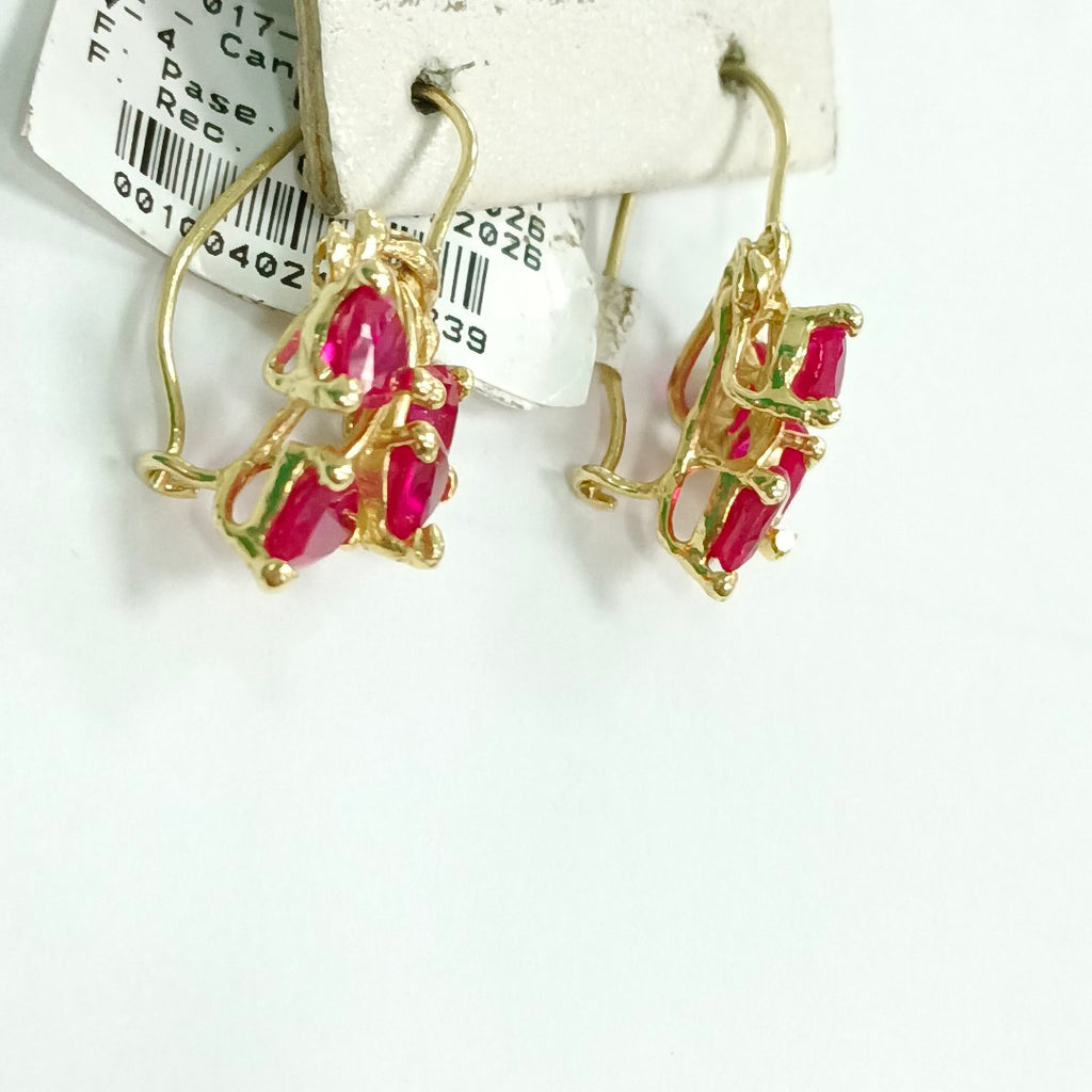ARETES PAR ORO 10 K 4,40 GRMS (SEMINUEVO)