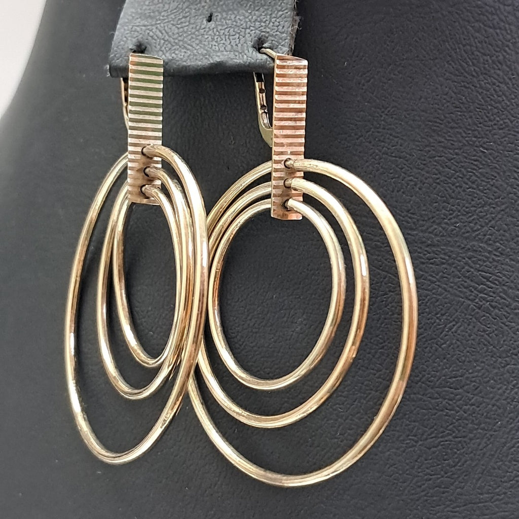 ARETES PAR ORO 8 K 5.1 GRMS (SEMINUEVO)