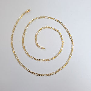 CADENAS 3X1 ORO 14K 60 CM 8.9 GR (NUEVO)