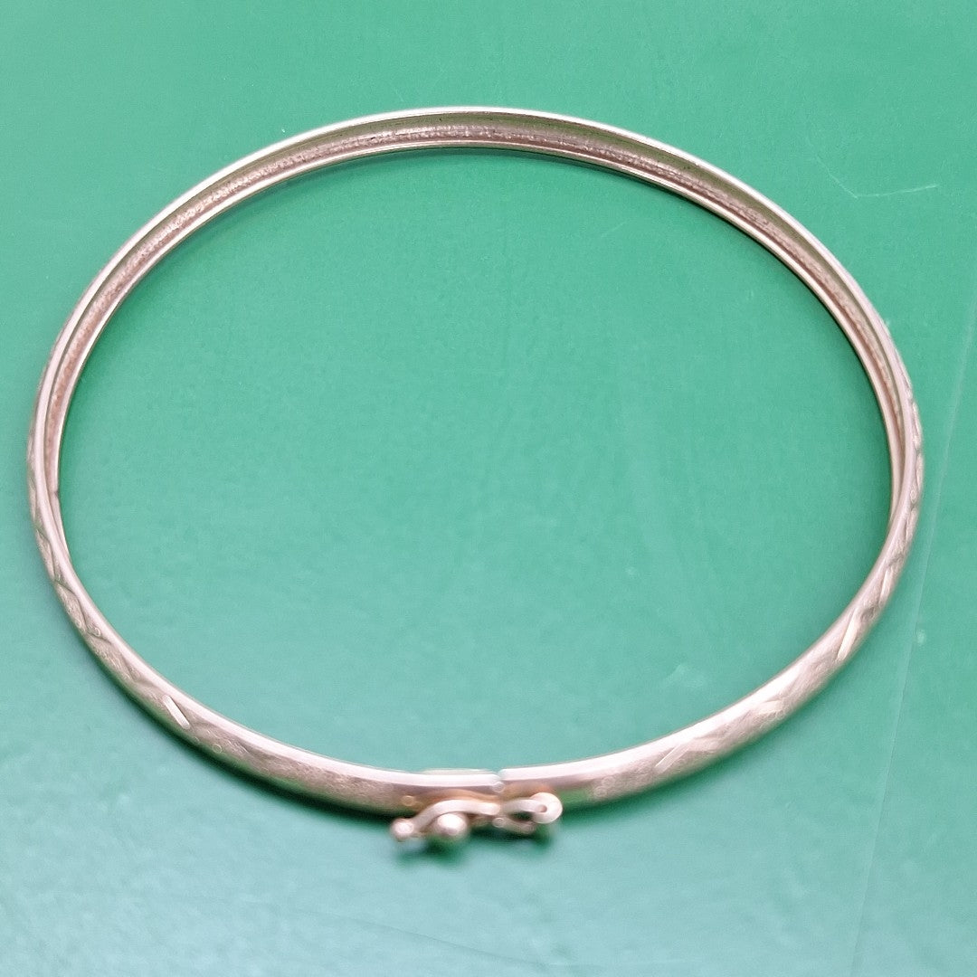 PULSERA RIGIDA ORO 14 K 4.2 GRMS (SEMINUEVO)