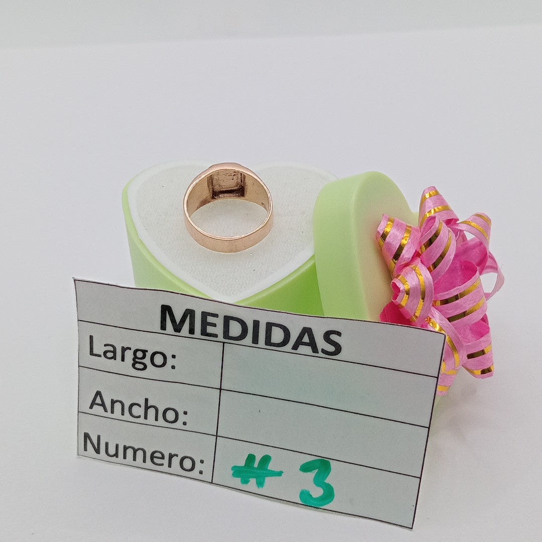 ANILLO DE GRADUACIÓN ORO 10 K 2.2 GRMS (SEMINUEVO)
