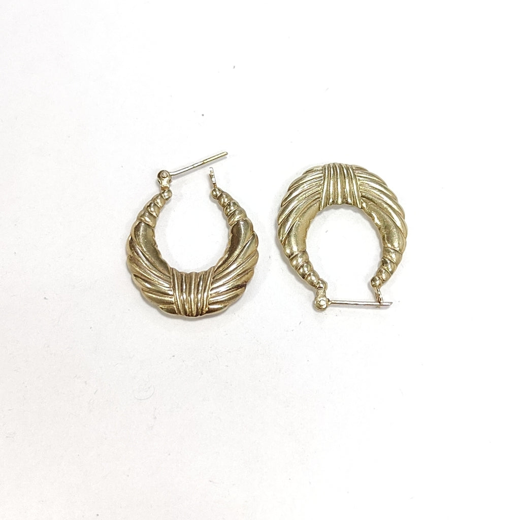 ARETES PAR ORO 14 K 2.2 GRMS (SEMINUEVO)