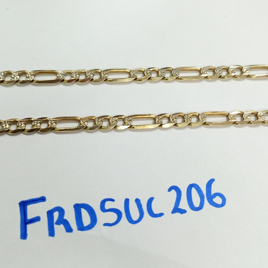CADENA ORO,RODIADO 10 K 25,70 GRMS (SEMINUEVO)