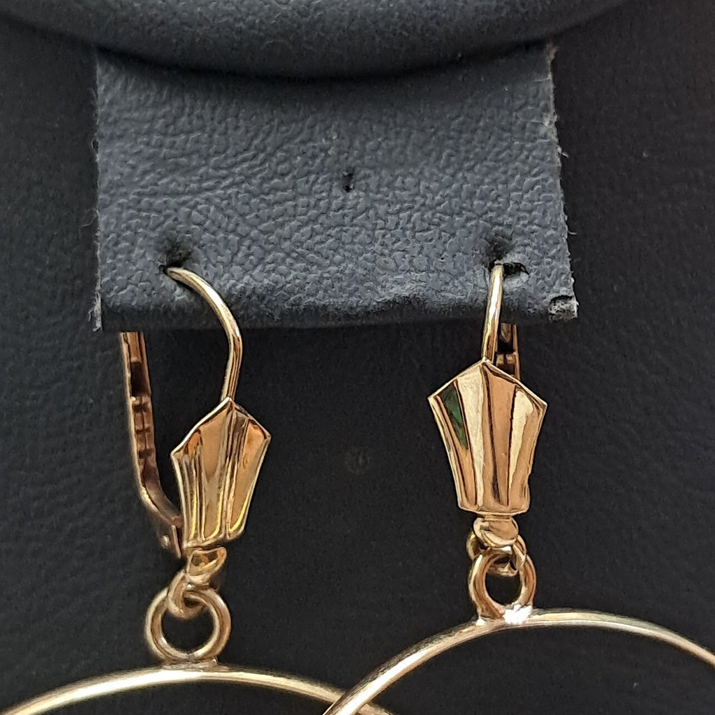 ARETES PAR ORO 10 K 5.2 GRMS (SEMINUEVO)