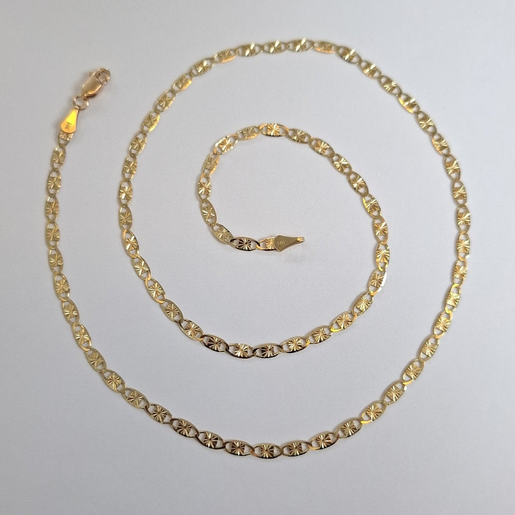 CADENAS GUCHI ORO 14K 55 CM 7.1 GR (NUEVO)