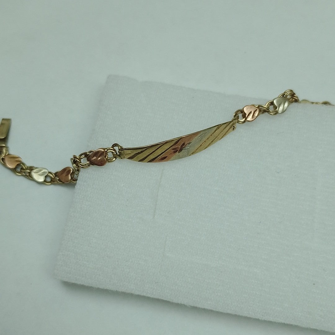ESCLAVA ORO, ORO COMBINADO 10 K 5 GRMS (SEMINUEVO)