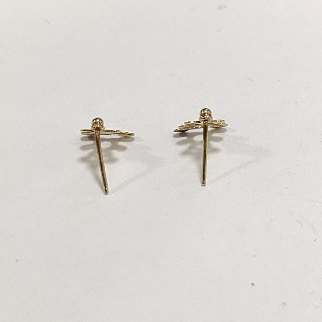 BROQUELES PAR ORO 14 K 0.9 GRMS (SEMINUEVO)