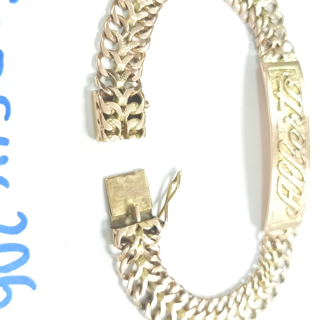 ESCLAVA ORO 8 K 22.3 GRMS (SEMINUEVO)