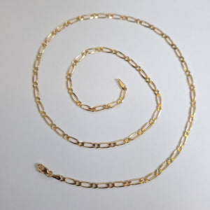 CADENAS 1X1 ORO 14K 55 CM 7.3 GR (NUEVO)