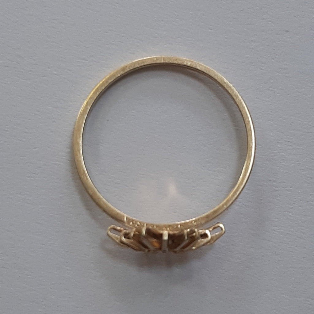 ANILLO ORO 14 K 1,30 GRMS (SEMINUEVO)