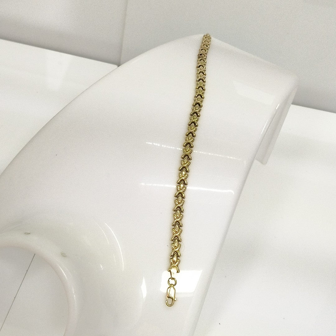 PULSERA ORO 10 K 6.4 GRMS (SEMINUEVO)